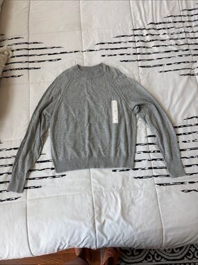 a new day Heather Gray Crewneck Sweater